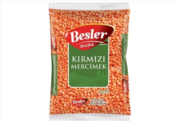 Besler Kırmızı Mercimek 1 KG