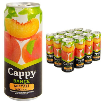 Cappy Şeftali Meyve Nektarı Kutu 330 ML