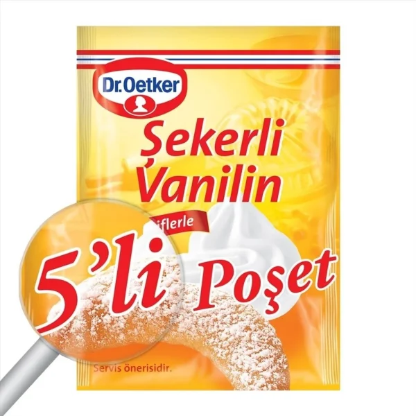 Dr.Oetker Şekerli Vanilin 5 GR